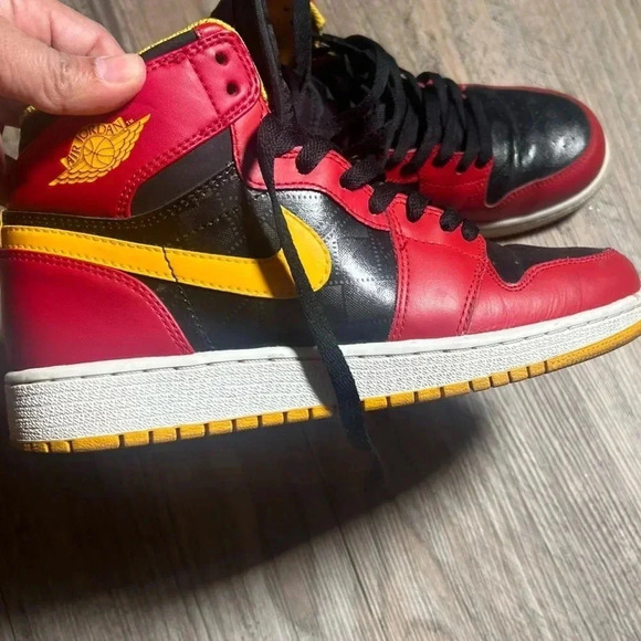Jordan Other - Nike Retro Jordan Air 1 6Y (Red Black Yellow)